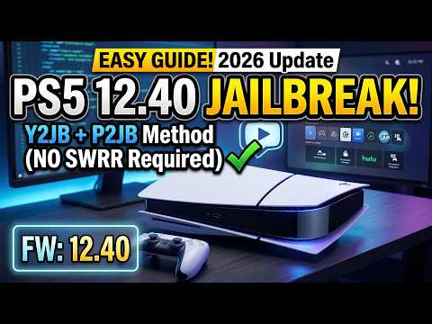 How to Jailbreak PS5 12.40 Using Y2JB + P2JB WITHOUT SWRR (Full Guide 2026)