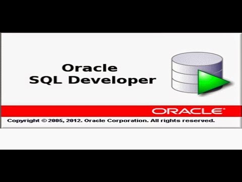 Oracle sql developer tutorial