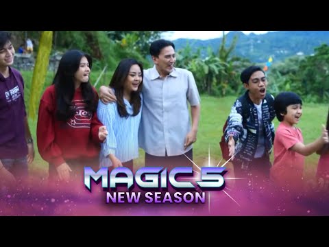 Rahsya dan Alif Menang Lomba Egrang Kalahkan Anak Praja | Magic 5 - Episode 343