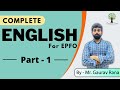 Complete English for EPFO |Marathon Session| by Success Tree