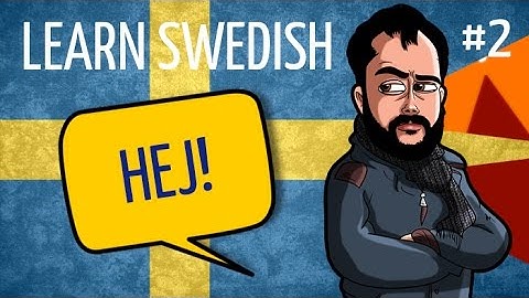 Learn Swedish: Lesson 2
