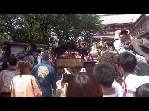 三社祭　町内神輿連合渡御　寿四丁目　２０１３．５．１８