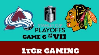 Stanley Cup VII Conference Semifinal Game 6: Avalanche vs Blackhawks