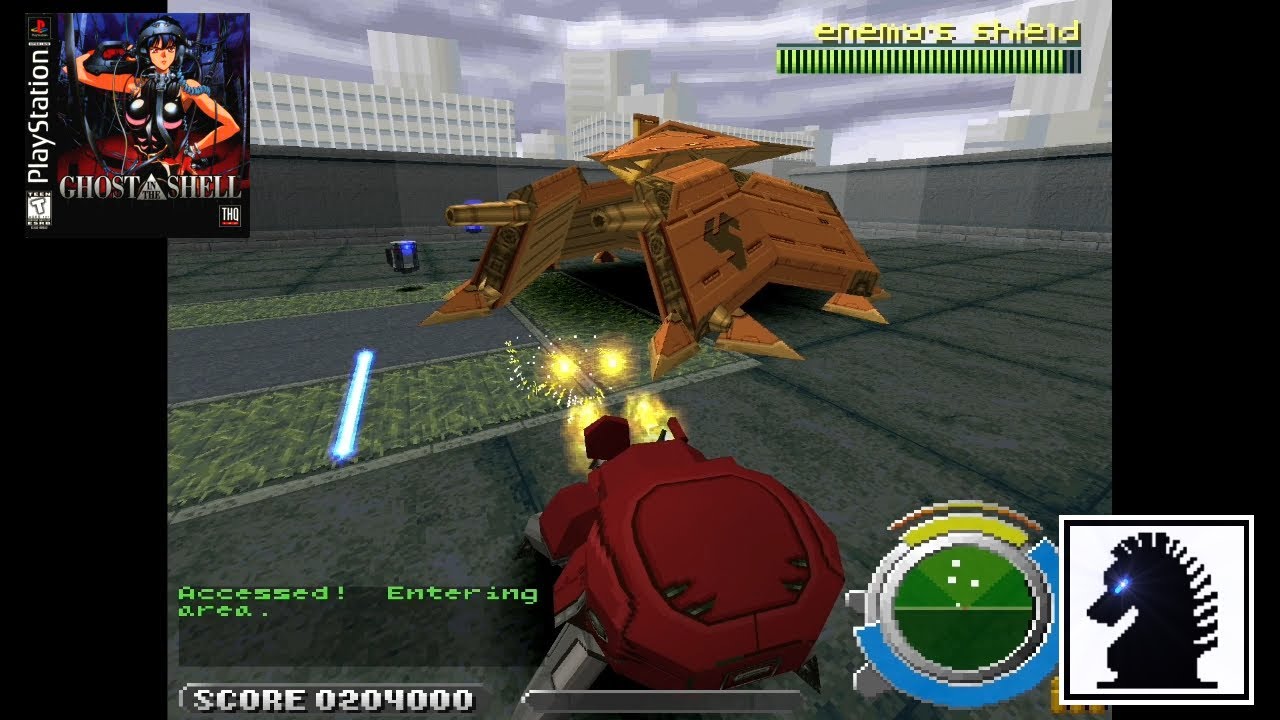 PSX Ghost in the Shell - Mission 3: Firecracker - YouTube