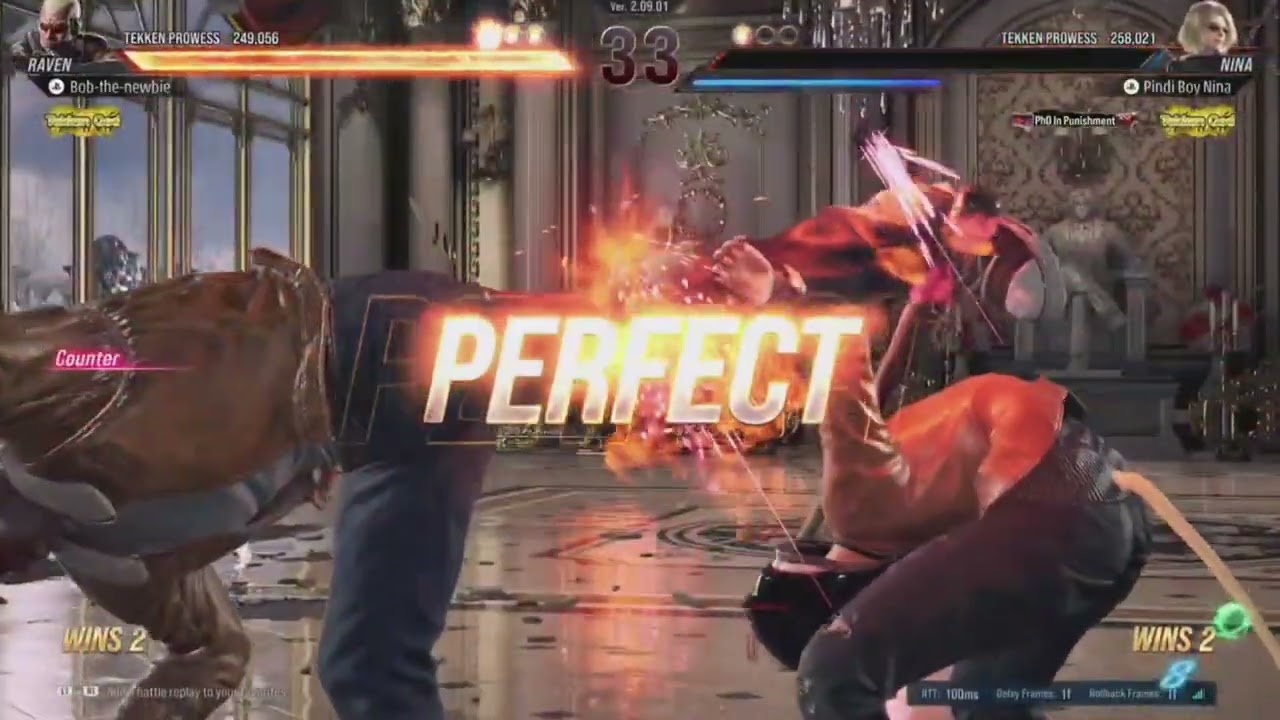 Eventually Nina got in love with Raven. #raven #tekkenranked #nina 