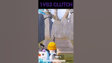 🔥 Insane 1v3 Clutch in BGMI Squads! #shorts #bgmi #bgmilive #bgmishorts