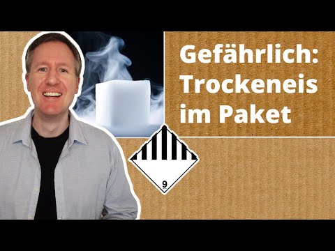 Video: Lebensmittel mit Trockeneis versenden – wikiHow