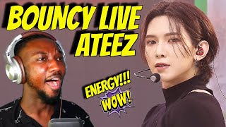 REACTING TO ATEEZ - BOUNCY LIVE (K-HOT CHILLI PEPPERS)