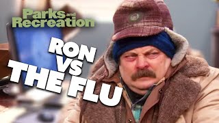 Ron Swanson Battles An Infection | Parks and Recreation | Comedy Bites