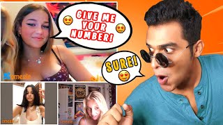Double Meaning Lines on Cute American Girls PART 2 | Omegle India