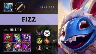 Fizz Mid vs Kassadin - KR Master Patch 26.17