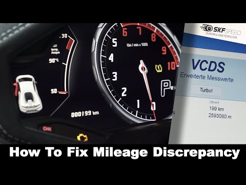How To Fix Mileage Discrepancy in a Lamborghini Huracan | OBD Filter | VCDS Mileage Check