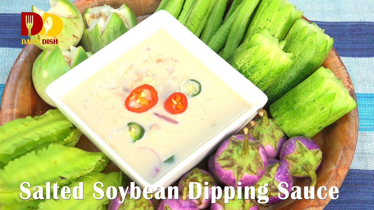 Salted Soybean Dipping Sauce | Thai Food | Lon Tao Jiao | หลนเต้าเจี้ยว