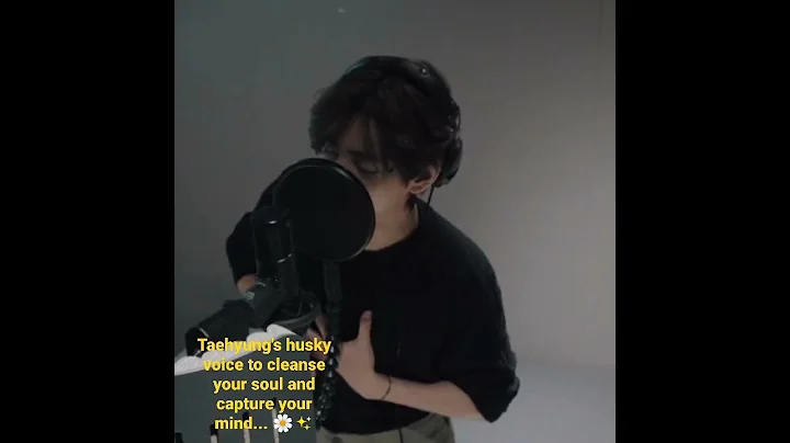 My Universe Taehyung's verse // his deep voice 🔥🌼👌 // #taehyung #bts #myuniverse #chrismartin