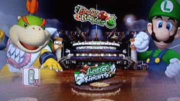 Mario Super Sluggers- Bowser Jr. vs Luigi ( Video Request)