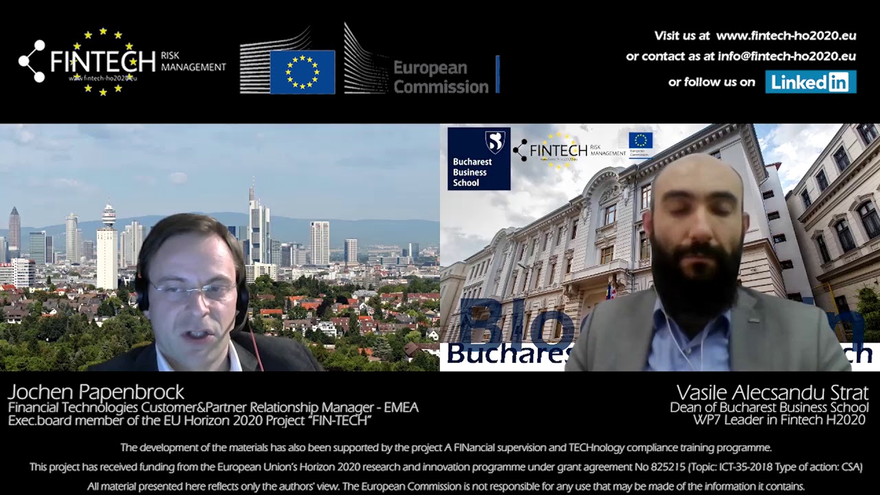 Jochen Papenbrock FINTECH H2020 - Artificial Intelligence in finance