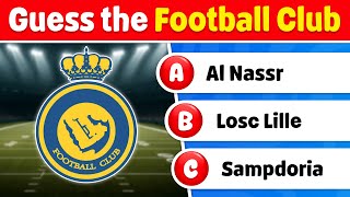 Guess the Football Club | Football Team Logo⚽🌍 | 50 Famous Soccer Teams Logo Challenge | Knowlio screenshot 4