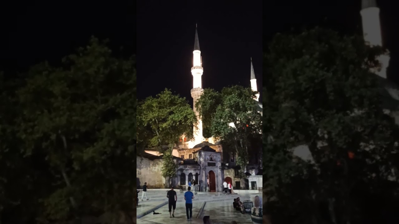 Eyüp Sultan Camii Müezzini Halit TÖRÜN Yatsı Ezanı