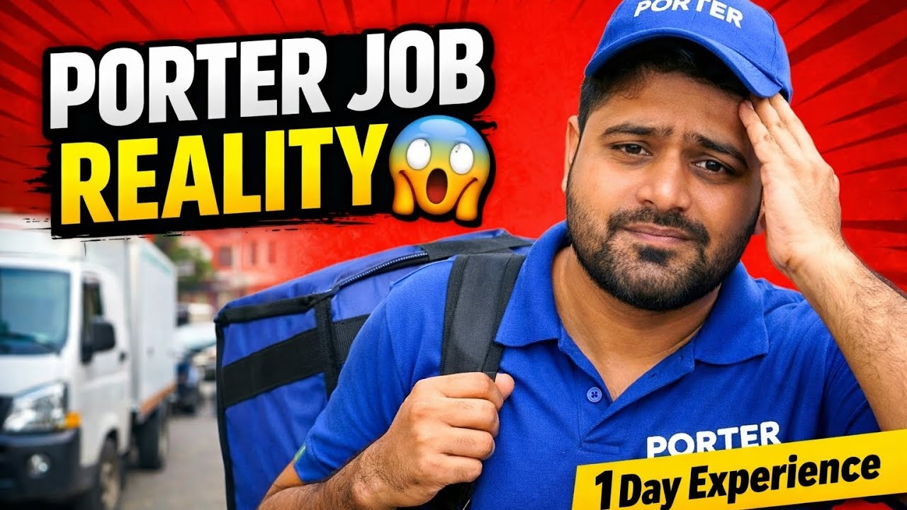 I Worked as a Porter Delivery Partner for a Day | Real Experience & Earnings