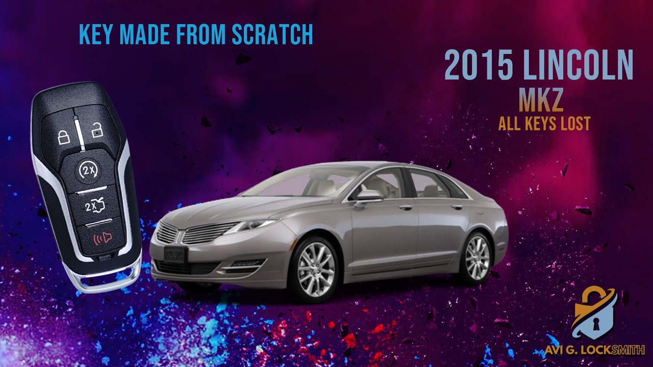 Crafting a New Key FOB for 2015 Lincoln MKZ from Scratch | Autel KM100