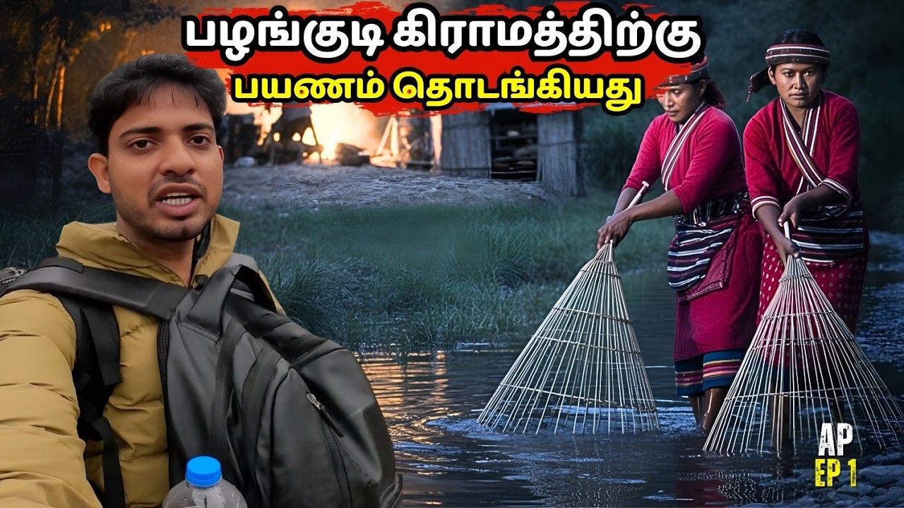 இரவில் மீன் பிடிக்கும் பழங்குடி மக்கள் | பழங்குடி கிராமத்திற்கு பயணம் | #tribalvideo #travel #tamil