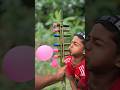 How to Make a DIY Bamboo Balloon Toy | Creative Bamboo Art for Kids #art #craft #toys