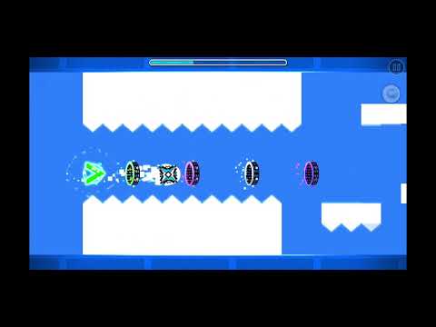 Made my own level in geometry dash - YouTube