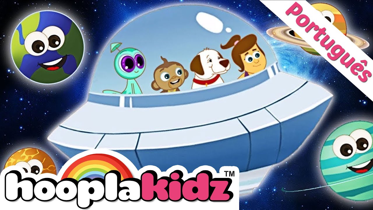 HooplaKidz Brasil | A Música dos Planetas | Músicas Infantis