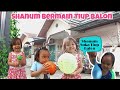 SHANUM BERMAIN TIUP BALON