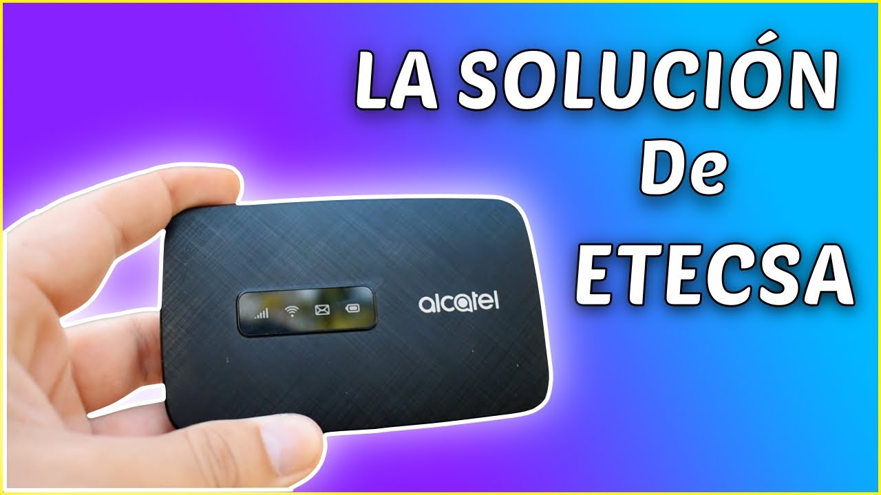 Combo Alcatel Módem Portátil Desbloqueado + Servicio Internet Móvil