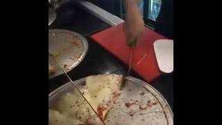 Bir dilim pizza usta sanat