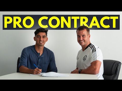 I signed a