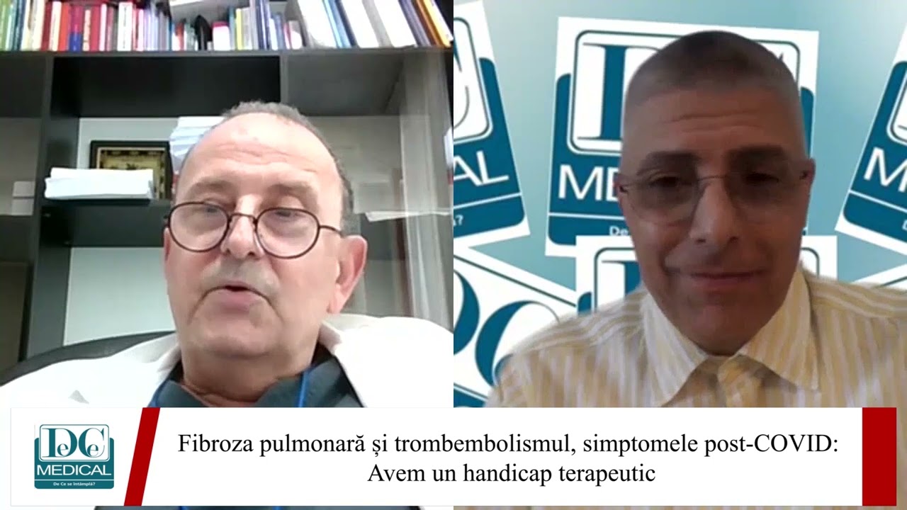 Fibroza pulmonară, somnologie și efectele post-COVID. Dr. Florin Mihălțan, la DC Medical