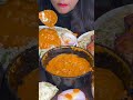 Asmr eating Butter chicken,Garlic naan,noodles,tandoori chicken