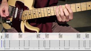 Video thumbnail of "Shocking Blue - Venus - Guitar Solo With Tabs"