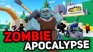 We made a ZOMBIE APOCALYPSE on Combat Warriors (Roblox)