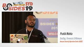 AMAZON FORENSIC PLATFORM: SCALING YOUR DIGITAL FORENSICS -  Pratik Mehta