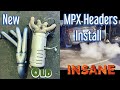 MPX Headers Full Install | Insane Difference ! | Chrysler 200, Dodge Dart, Jeep Renegade | 2.4L