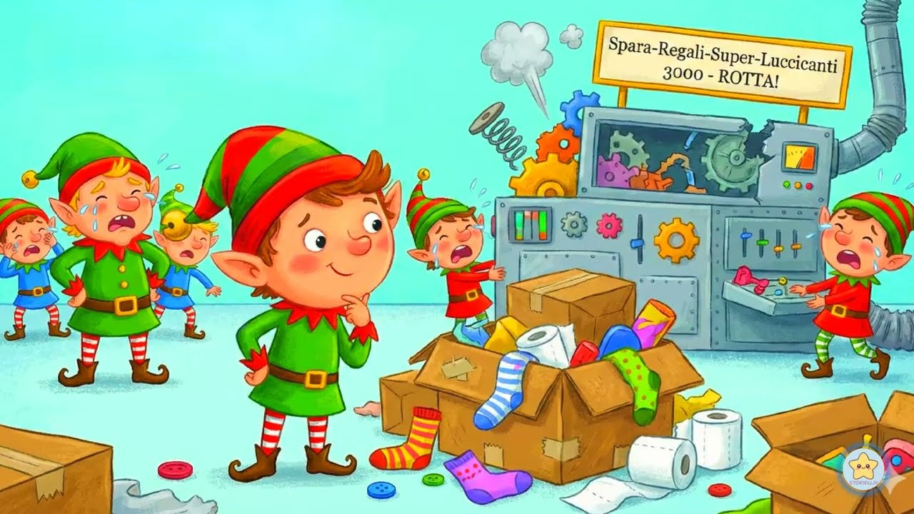 🎄 L’Incredibile Invenzione dell’Elfo Pasticcio Storia + Canzone 🎵 | Storia di Natale per Bambini  ✨
