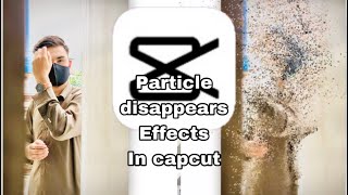 How to create a videos in capcut /alight motion inshot particle disappear effect screenshot 5