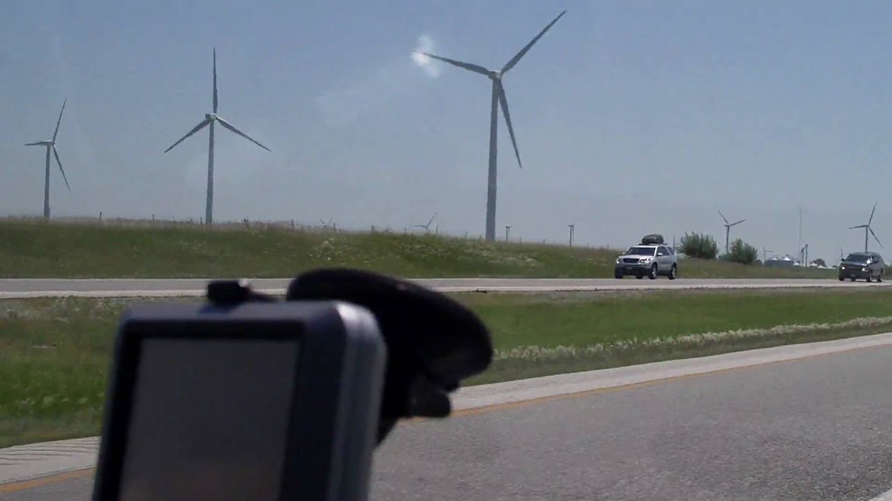 Windmills in Indiana on I65 Benton County YouTube