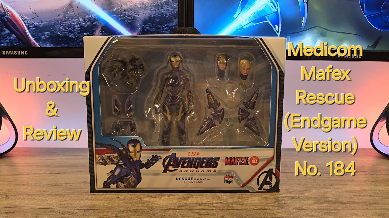 Medicom Mafex Rescue (Endgame Version) No. 184: Unboxing & Review 
