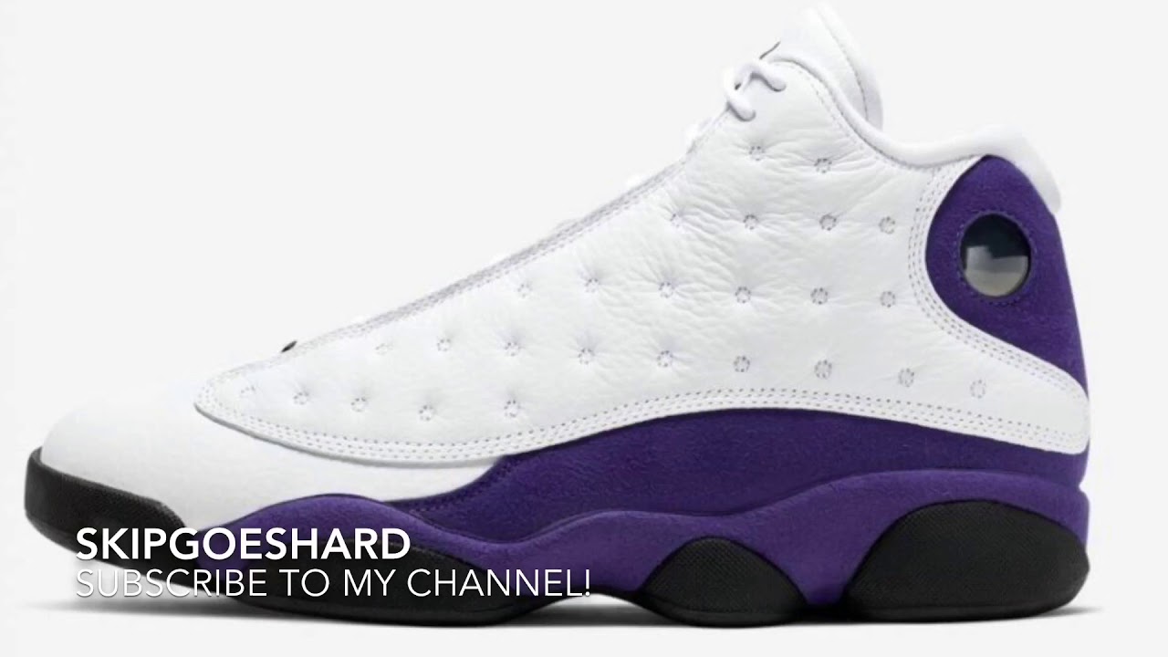 SKIPGOESHARD 5 MIN RANTS! 2019 AIR JORDAN 13 âCOURT PURPLEâ - YouTube