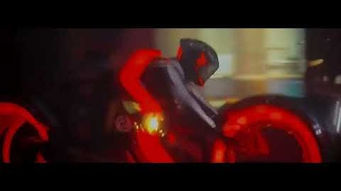 Tron Ares Light Cycle chase scene part 3