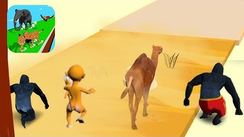 Animal Transform Race - Epic Race 3D - Part 2 All Levels 35 - 42 (Android/iOS)