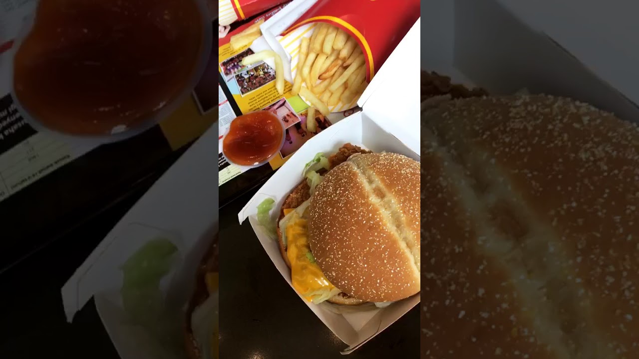 How to eat burgers, first take a boomerang YouTube