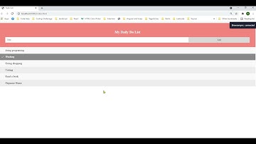 ToDoList with HTML, CSS and JavaScript |  Bangla project