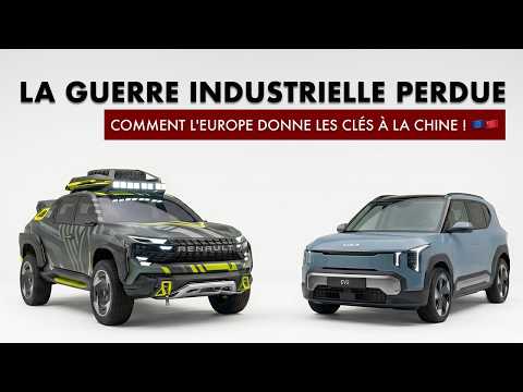 RENAULT, STELLANTIS, BYD : LA GUERRE INDUSTRIELLE QUE L'EUROPE A DÉJÀ PERDUE. #automobile #new