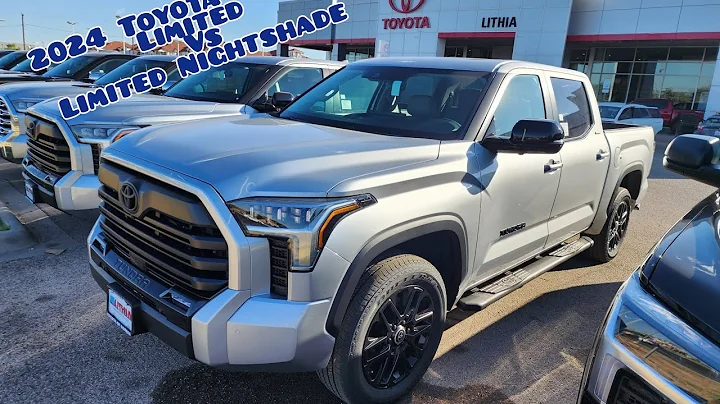 2024 Toyota Tundra Limited Vs Limited Nightshade