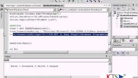 Developing Database Applications using C#.NET and MS Access|Part 1|C#.NET Tutorial